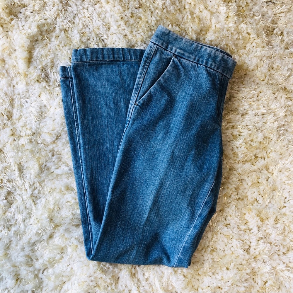 Theory Tamara D Flare Jeans in Light Indigo 6